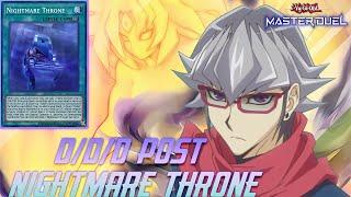 D/D/D Gameplay POST NIGHTMARE THRONE [Yu-Gi-Oh! Master Duel]