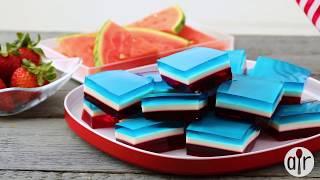 Fourth of July Layered Gelatin | July 4th Recipes | Allrecipes.com