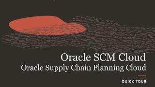 Oracle Supply Chain Planning Cloud