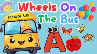 Baby and Toddler Learning|Wheels on the Bus, ABC’s &  More! #toddlerlearning #baby #tittlekins 