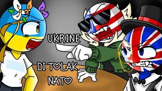 Ukrina di tolak masuk Nato Animation countryhumans