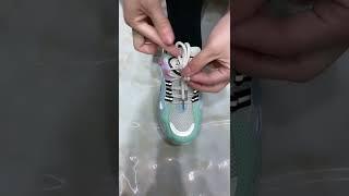 HOW TO LACE VANS AUTHENTIC BEST WAY! #Short   42