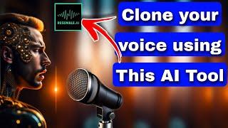 This AI Tool can clone your voice || #aivoicegenerator #resembleAI Free to use !