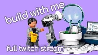 Build with Me: 75939 Dr. Wu's Lab: Baby Dinosaurs Breakout | Full Twitch Stream