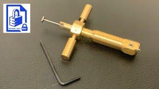 (227) Homemade Brass Disc Detainer DD Lock Pick - Free Giveaway