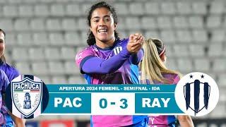 Pachuca vs Rayadas Monterrey Femenil 0-3 Resumen Goles 2024