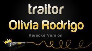 Olivia Rodrigo - traitor (Karaoke Version)