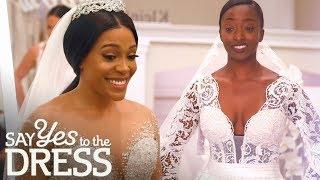 Lace Wedding Dress vs Sparkly Wedding Gown | Say Yes To The Dress