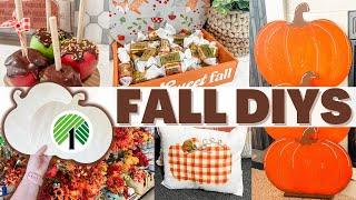 FALL Dollar Tree DIYS to CRAFT now! (SAVE MONEY with these EASY $1.25 AUTUMN diys for 2024)