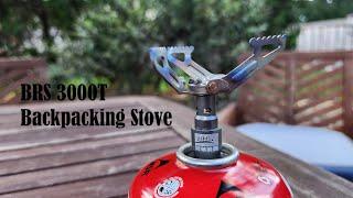 Ultimate Ultralight Backpacking stove? BRS 3000T Stove Review