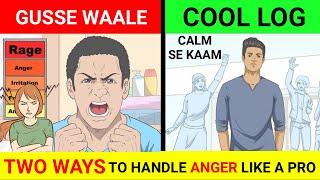 How to control your ANGER ! Gussa bohot badi problem hai ! think like a monk part 3