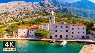 Brist Croatia 4K Makarska Riviera Walking Tour 2024