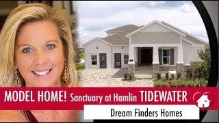 New Homes Winter Garden Tidewater Model Home Video by Dream Finders at Sanctuary Hamlin