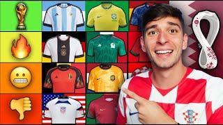 RANKING *EVERY* WORLD CUP HOME KIT