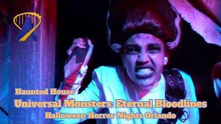 Universal Monsters Eternal Bloodlines Haunted House at Halloween Horror Nights Orlando 2024