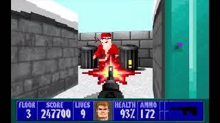 Wolfenstein 3D Christmas Special 2021 Edition Full Playthrough Complet