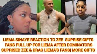 Fans Pull Up For LIEMA After Dominators Suprised ZEE & Drag LIEMA'S  Fans| SINAYE Reaction| More Gif