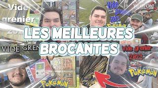 LES MEILLEURES BROCANTES DE CETTE ANNÉE PASSÉE ! LES VIDE-GRENIERS 2023 POKEMON YU-GI-OH! | PARTIE 1