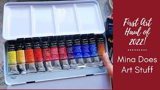 First Art Haul of 2022!- Mina Does Art Stuff