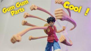 SHF Gum Gum option parts set !!! Cool !!! #luffy #onepiece #anime #romancedawn #actionfigures #asmr