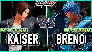 KOF XV  Kaiser (Kyo/Terry/Ryo) vs Breno Yagami (K'/Ramón/Iori)