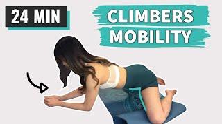 24 min Climbers Mobility Routine - FULL BODY (Follow Along)