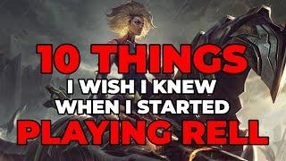 10 things I wish I knew when i started playing Rell! | League of Legends | ColsENG