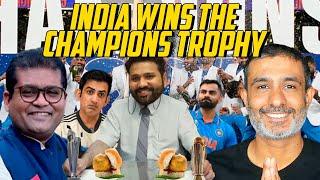 India Wins #championstrophy2025