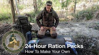 Making Your Own 24 Hour Ration Packs