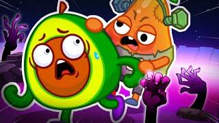 I Am a Zombie  Monster in the Dark Taken Baby  || More Scared Cartoon by Pit & Penny Stories 
