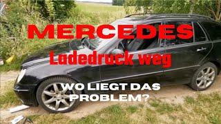 Mercedes, wo ist der Ladedruck?