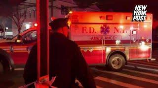 At least 10 wounded in mass shooting outside Queens nightclub: sources