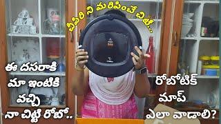 Eureka Forbes Robotics Vacuum and Mop Unboxing Setup and Review in Telugu-  Robot Mop