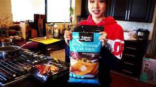 美食栏目第一期：Costco Food - Korean Noodle and Fish Sticks