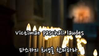 검은사제들 ost - Victimae Paschali Laudes [가사번역/한글/자막]