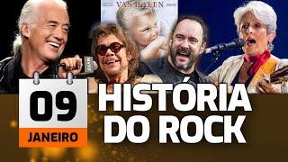 09 de Janeiro na História do Rock - ROCKLOGIA