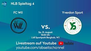 FC Wil vs. Yverdon Sport | #NLB - Tag 4 | 31.08.2024