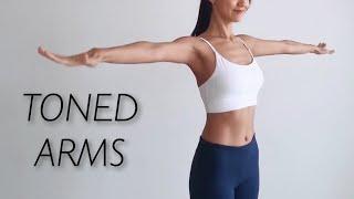 팔뚝살 쉽게 빼기! 초보자용 팔운동 |Toned Arms Workout for Beginner | No Talking No Equipment