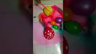 Satisfying colorful balloon popping asmr #ballonpop #colorful #trending #foryou #colorful #shorts