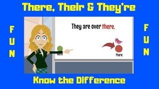 There, Their and They're | What's the difference? | Build Vocabulary