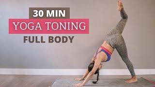 30 min YOGA TONING | Full Body Workout | Tone & Sculpt