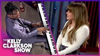 Jon Batiste & Kelly Clarkson Impromptu Duet!