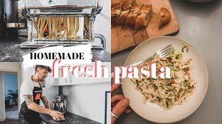 HOW TO MAKE EASY HOMEMADE PASTA FROM SCRATCH | IT WENT WELL!