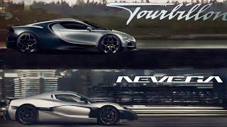 V16 Bugatti Tourbillon VS. Rimac Nevera 0-400 KM/H