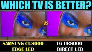 LG UR8000 vs Samsung CU8000 | LG UR8000 Review | Samsung CU8000 PS5 | LG UR8000 Gaming |LG UR8000 TV