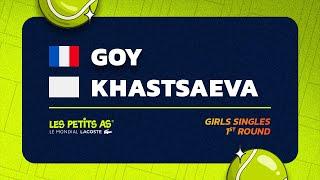 Les Petits As 2024 | Girls Singles R1 | Elsa GOY vs. Victoria KHASTSAEVA