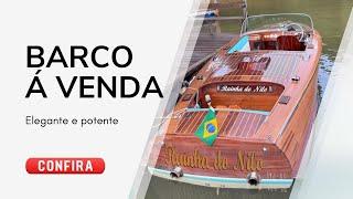 Lancha Runabout nova à venda? confira