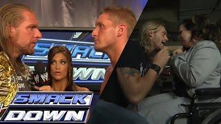 Triple H & Edge Backstage Segments Before SummerSlam SMACKDOWN! Aug 15,2008