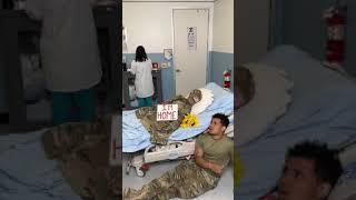 Wife shocked by military husband's hospital visit!/Vu Bros Have Fun