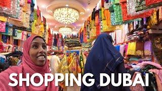 FABRIC SHOPPING IN GOLD SOUK | Best place to find beautiful fabrics in Dubai 2024